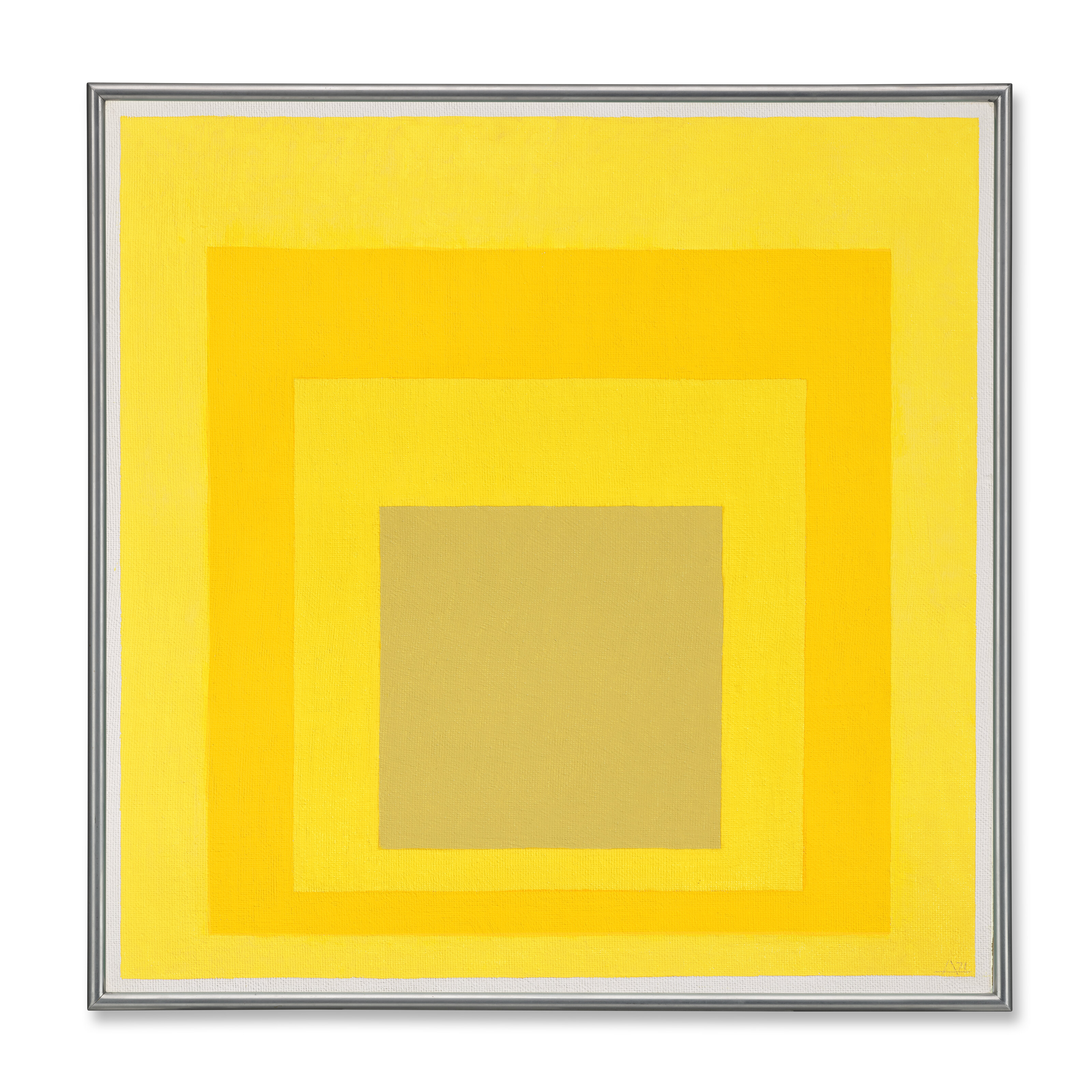 Josef Albers, Study for Homage to the Square: Warm Silence